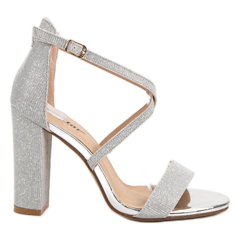 Seastar Sandali con tacco alto grigio