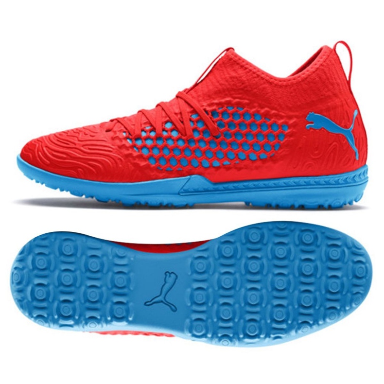 Scarpe da calcio Puma Future 19.3 Netfit Tt M 105542 01 rosso rosso