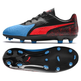 Scarpe da calcio Puma One 19.4 Fg Ag Jr 105501 01 multicolore nero