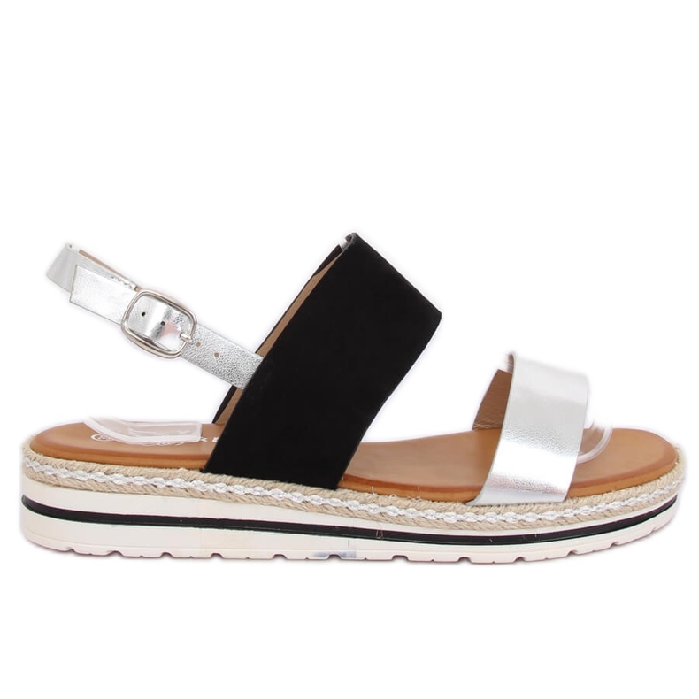 Sandali da donna neri F056 Black nero