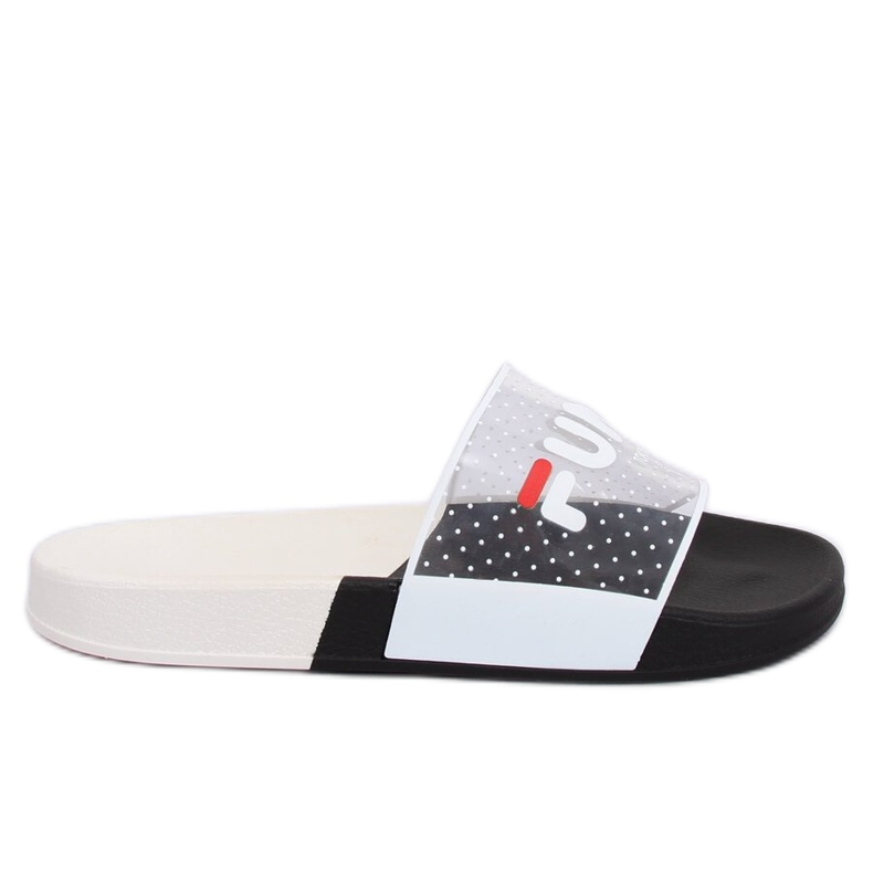 Nero Pantofole nere da donna ZD807 Black multicolore
