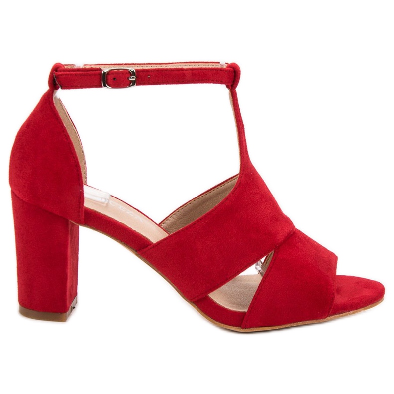 Vinceza Sandali rossi rosso