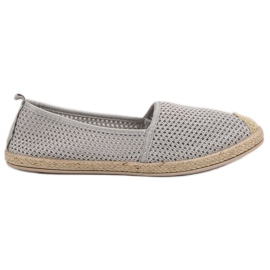 Seastar Espadrillas in tessuto grigio
