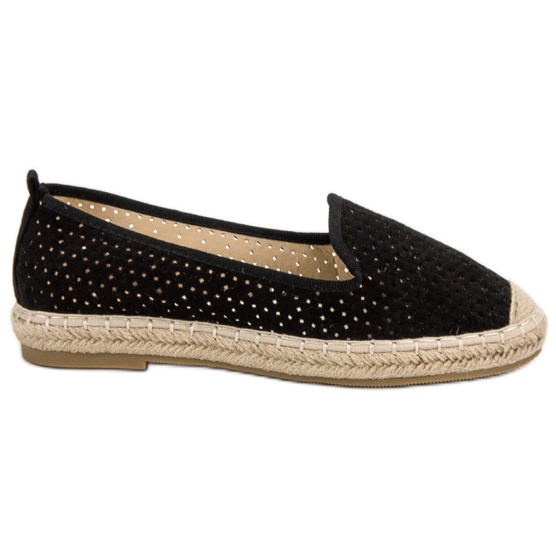 Lucky Shoes Signori traforati neri nero