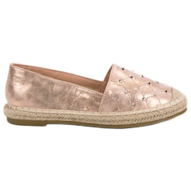 Lucky Shoes Espadrillas Con Jet rosa