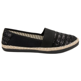 Kayla Espadrillas lucide nero