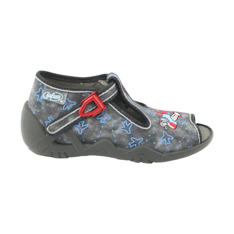 Scarpe per bambini Befado 217P099 grigio multicolore