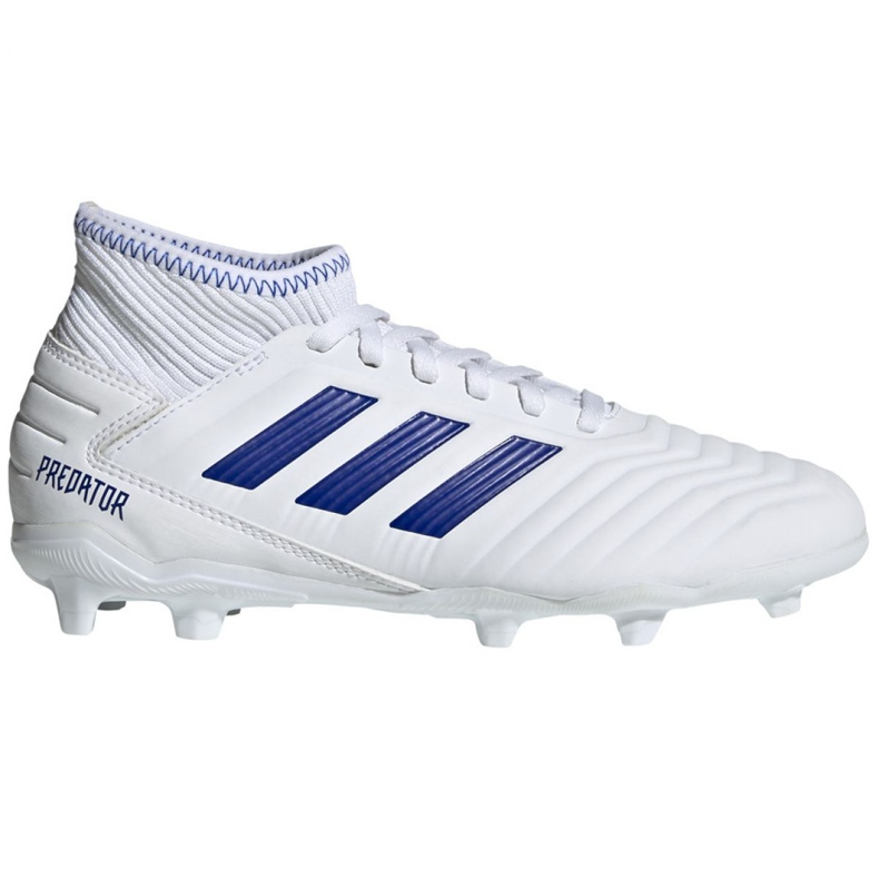 Scarpe da calcio Adidas Predator 19.3 Fg Jr CM8535 multicolore bianco