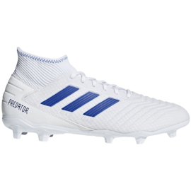 Scarpe da calcio Adidas Predator 19.3 Fg M BB9333 multicolore bianco