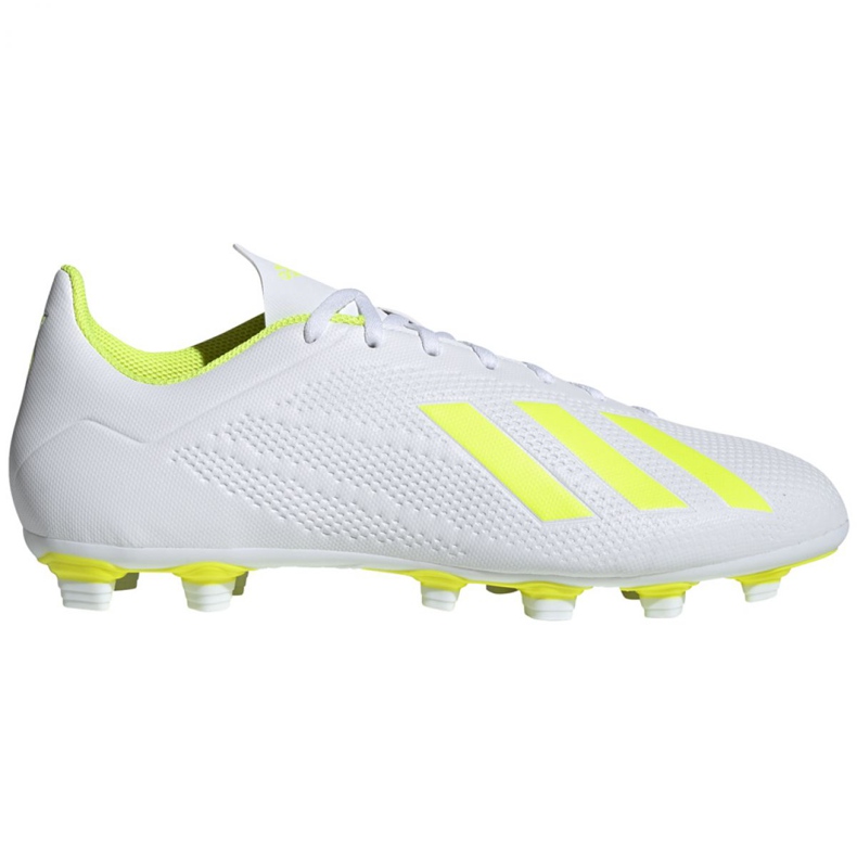 Scarpe da calcio Adidas X 18.4 Fg M BB9377 multicolore bianca