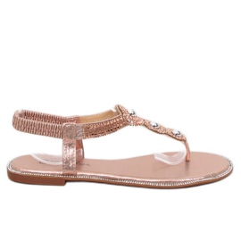 Sandali champagne ST3107 Champagne rosa