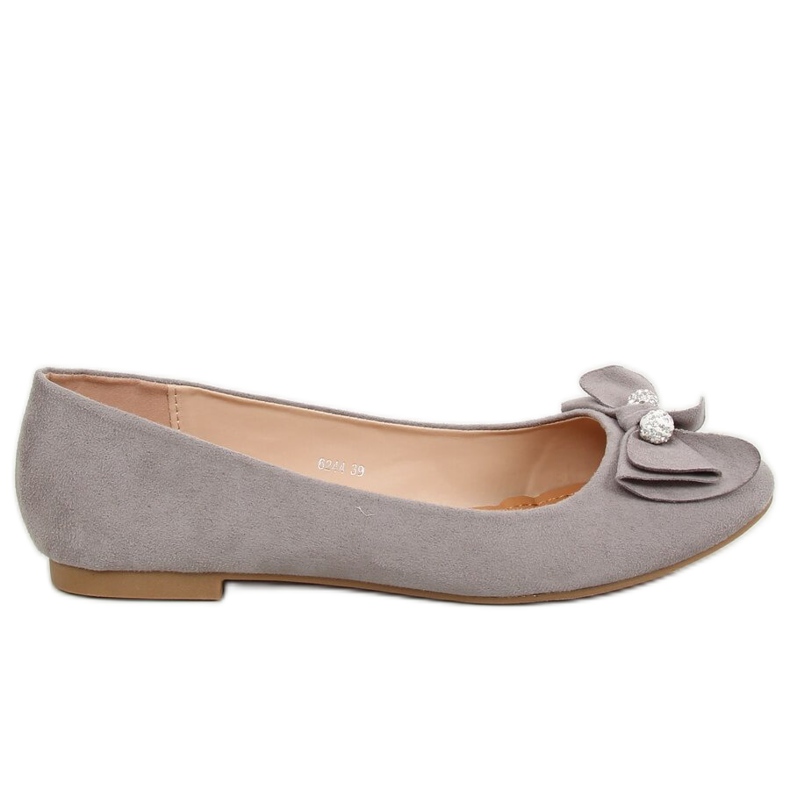 Ballerine grigie da donna 6244 Grey grigio