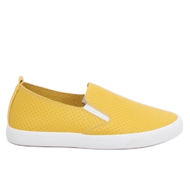 Sneakers slip-on gialle WD010-4 Giallo