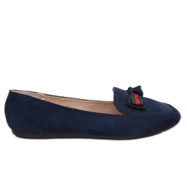 Mocassini donna blu navy JM6690Q Azul Marino