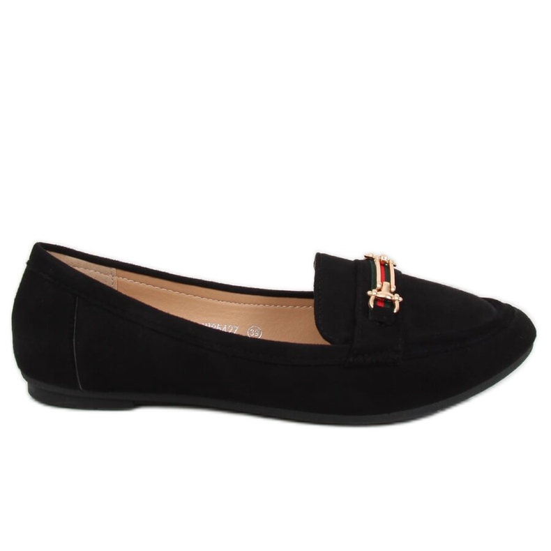 Mocassini da donna neri JM8542Z Negro nero