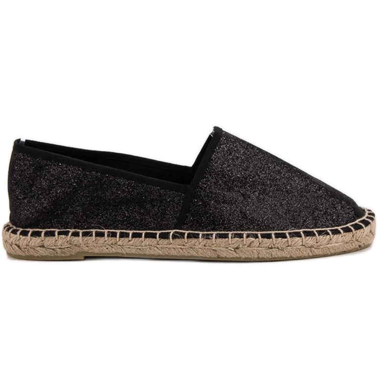 Cm Paris Espadrillas Nere Glitter nero
