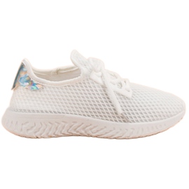Scarpe sportive slip-on bianco