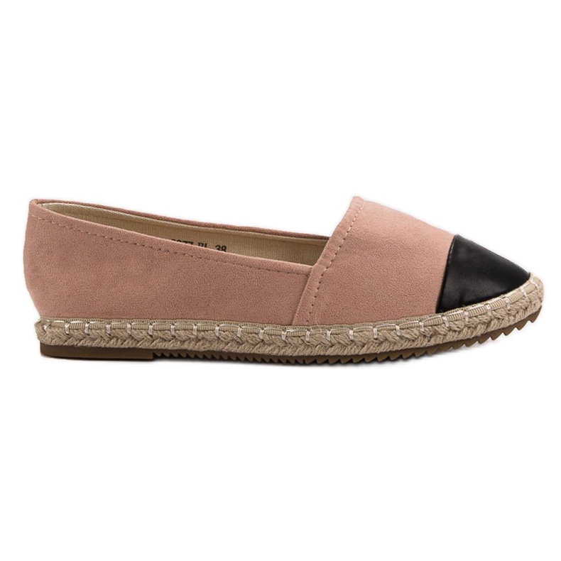 Super Me Espadrillas in camoscio rosa