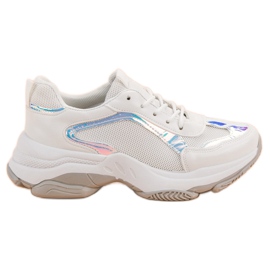 Renda Scarpe da ginnastica alla moda bianca