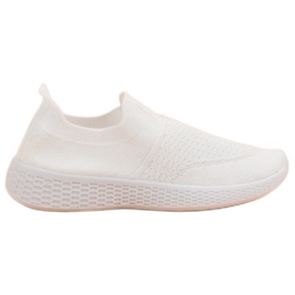 Weide Calzature in tessuto alla moda bianco