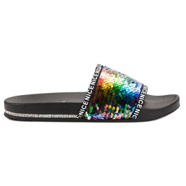 Seastar Pantofole con paillettes multicolore