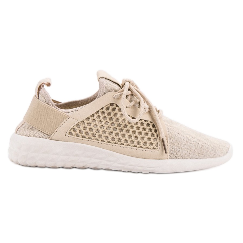 Calzature in tessuto alla moda marrone