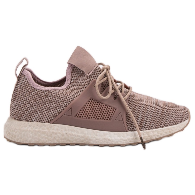 Scarpe sportive slip-on viola