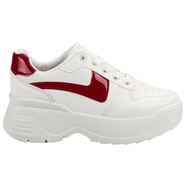 Kylie Scarpe Da Ginnastica Sulla Piattaforma bianco