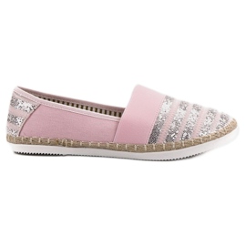Kayla Espadrillas lucide rosa