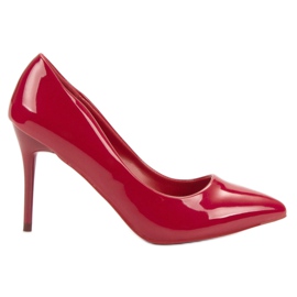 Small Swan Spille laccate rosse rosso