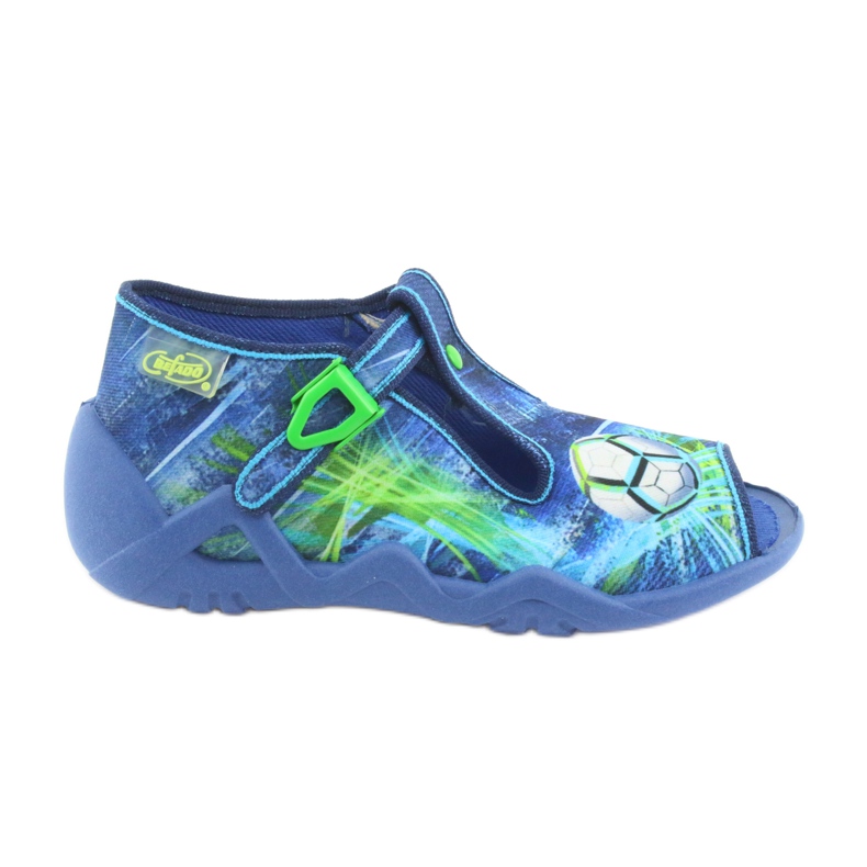 Scarpe per bambini Befado 217P098 blu verde multicolore