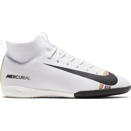 Scarpe indoor Nike Mercurial Superfly X 6 Academy Ic Jr AJ3110-109 multicolore bianca