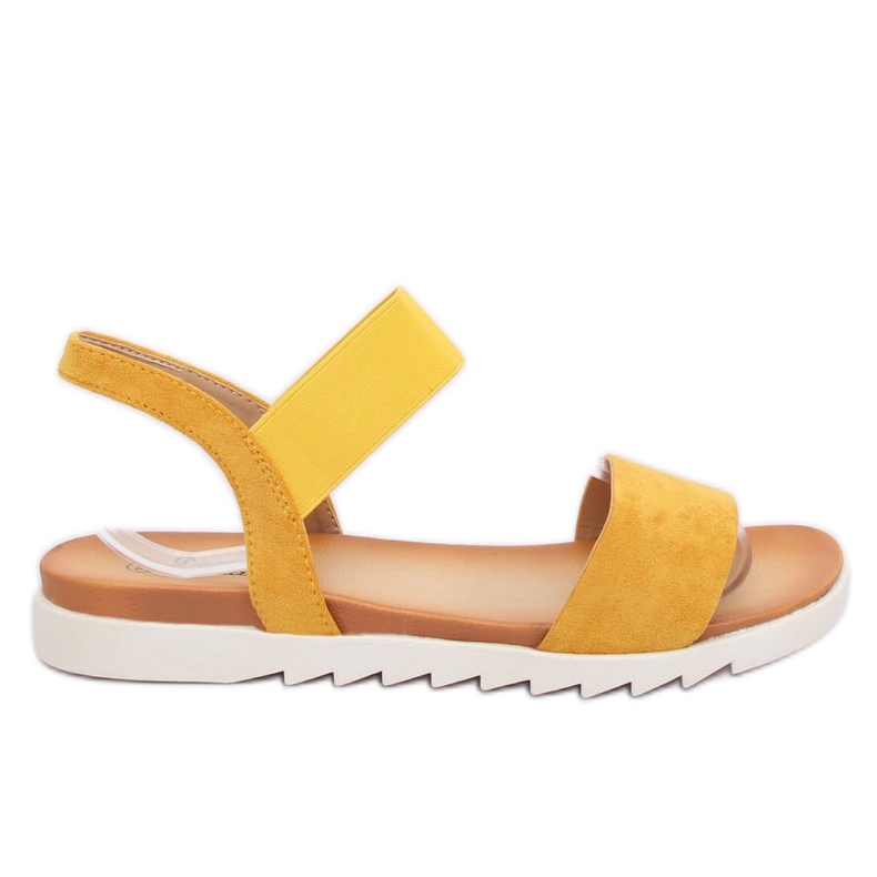 Sandali da donna gialli 9001 Yellow giallo