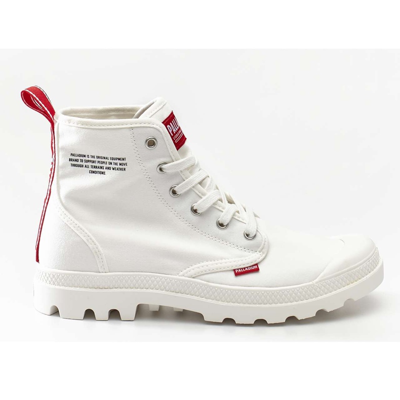 Palladium Pampa Hi Dare 116 Star White bianca