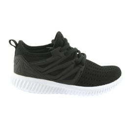 Soletta in pelle Bartek 55114 Scarpe sportive nere nero