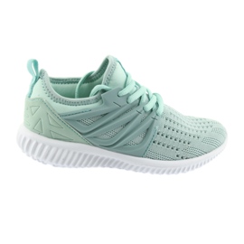 Sottopiede in pelle Bartek 58114 Scarpe sportive Mint bianco verde