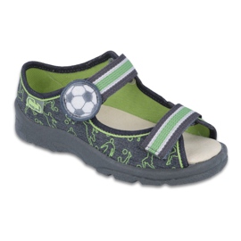 Scarpe per bambini Befado 869X131 grigio verde