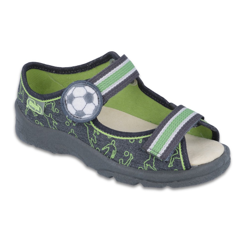 Scarpe per bambini Befado 869Y131 grigio verde