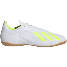 Scarpe indoor adidas X 18.4 In M BB9407 multicolore bianco