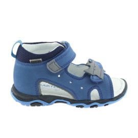 Sandali ragazzi rape Bartek 51489 blu grigio