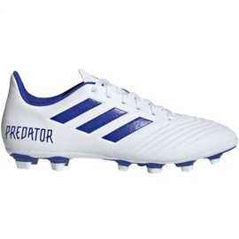 Scarpe da calcio Adidas Predator 19.4 FxG M D97959 multicolore bianco