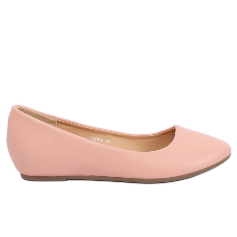 Ballerine con zeppa rosa 7849-P Pink