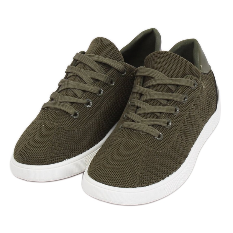 Sneakers da donna verdi 7062-Y DK.GREEN verde
