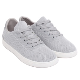 Sneakers da donna grigie 7062-Y Grey grigio