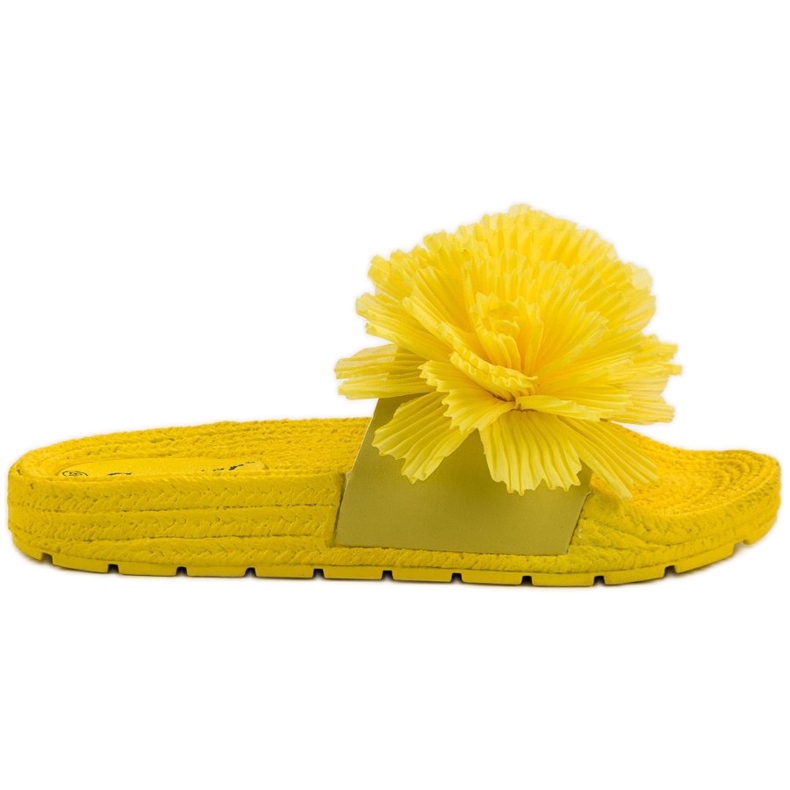 Seastar Pantofole Gialle Con Fiori giallo
