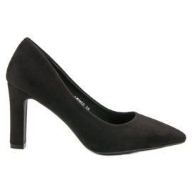 Seastar Décolleté classiche in pelle scamosciata nero