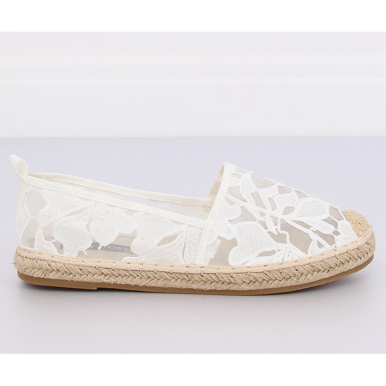 Espadrillas openwork bianco 68-130 Bianco II-GAT bianca