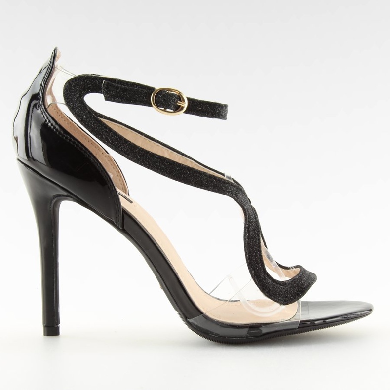 Sandali neri 1443 Nero II-GAT