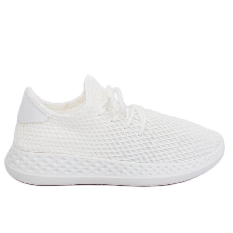 Bianco 7760-Y Scarpe sportive bianche bianca