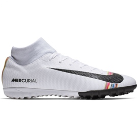 Nike Mercurial Superfly X 6 Academy Tf M AJ3568-109 scarpe da calcio multicolore bianco